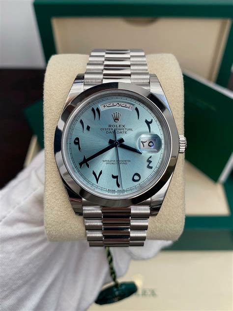 rolex daydate arabic dial|rolex datejust arabic.